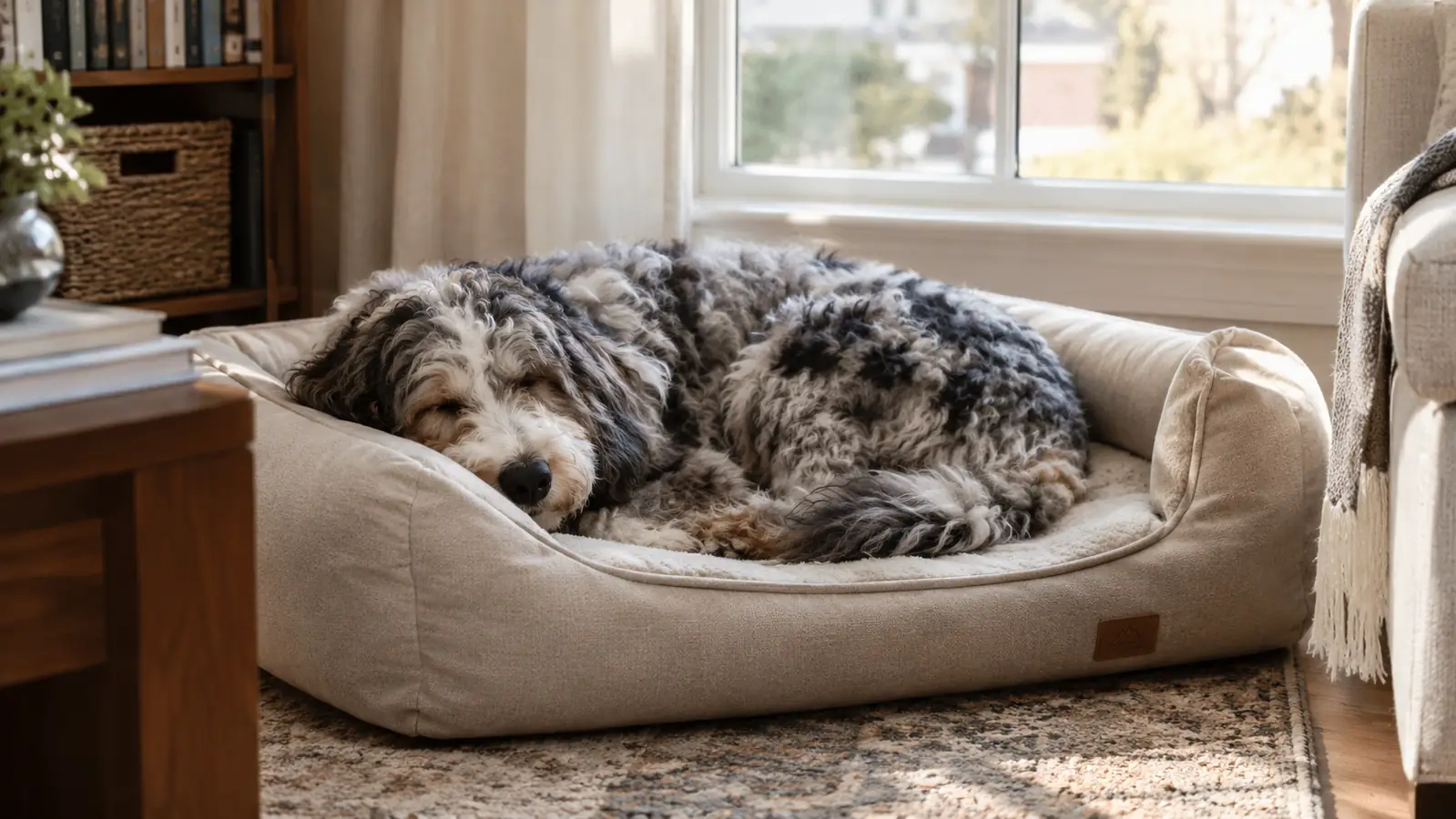 Bedsure Orthopedic Dog Bed Review: Months of Daily Use on an Aussiedoodle