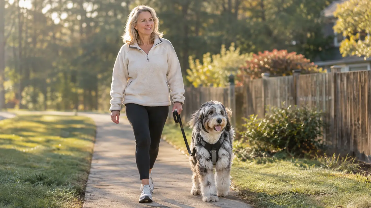 How rabbitgoo harness Changed Life With Our Aussiedoodle
