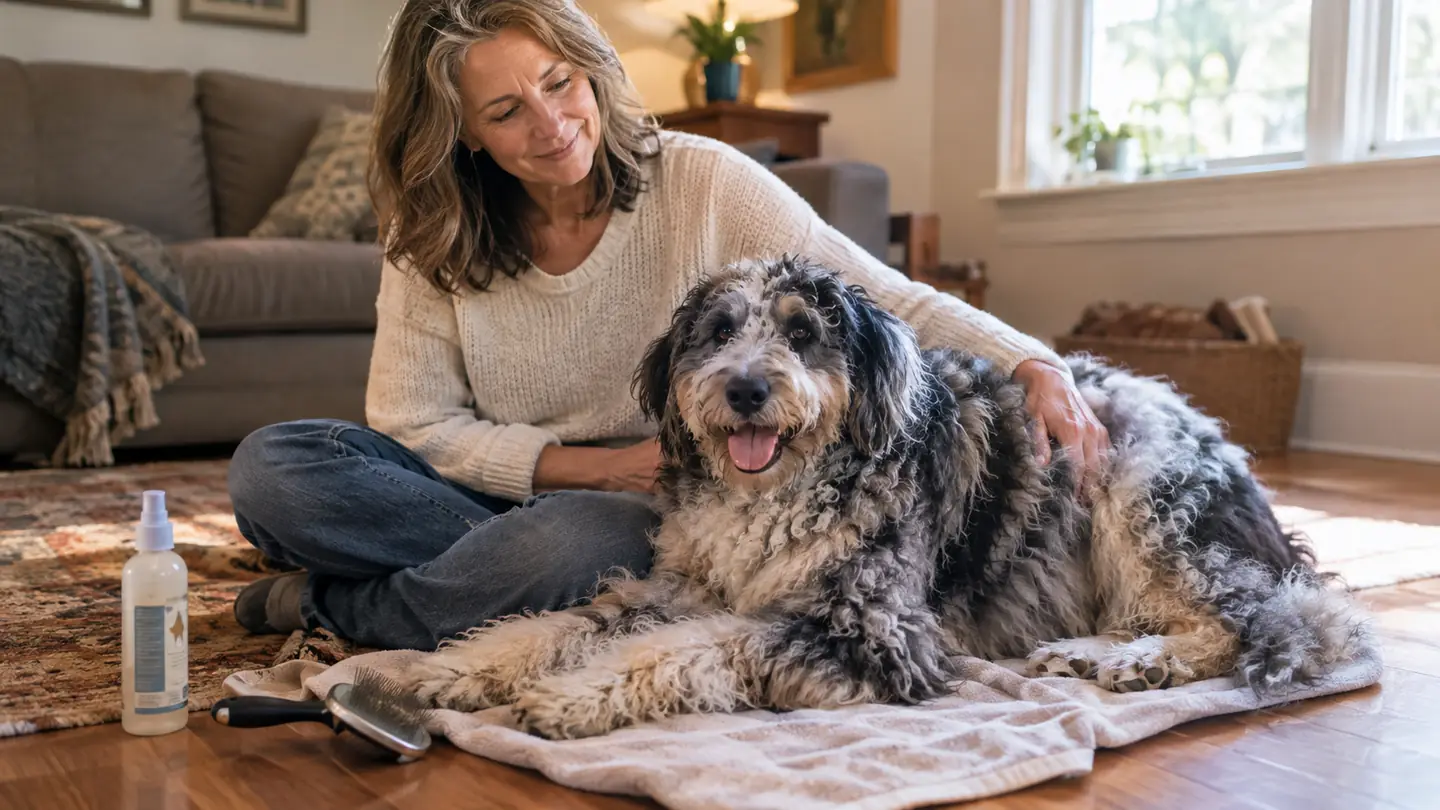 TropiClean Dog Detangler Spray: An Honest Review From an Aussiedoodle Owner